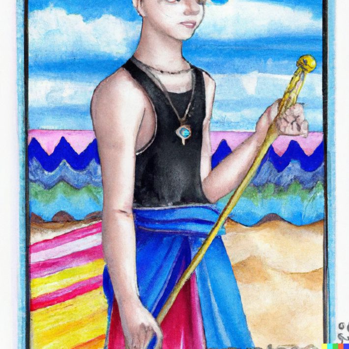 Gay Youth Tarot | Swords