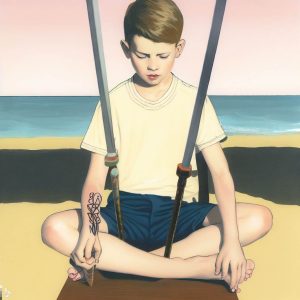 Gay Youth Tarot | Two Of Swords