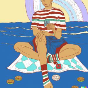Gay Youth Tarot | Three Of Pentacles