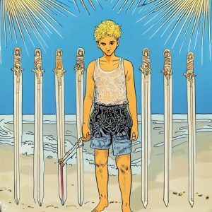 Gay Youth Tarot | Seven Of Swords