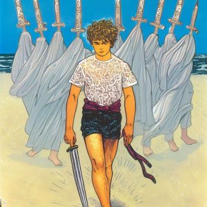 Gay Youth Tarot | Nine Of Swords