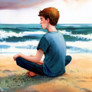 Gay Youth Tarot | The Hermit