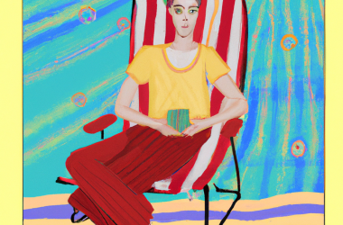 Gay Youth Tarot | King Of Pentacles